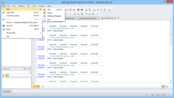 dbForge Studio Express for Oracle screenshot 2