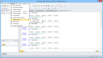 dbForge Studio Express for Oracle screenshot 4