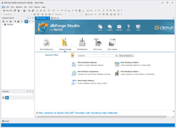 dbForge Studio for MySQL Express screenshot 5