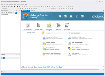 dbForge Studio for MySQL Express screenshot 6