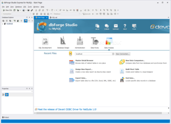 dbForge Studio for MySQL Express screenshot 8