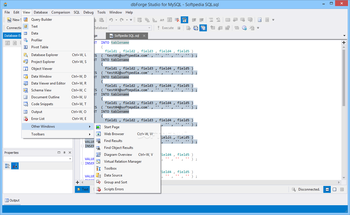 dbForge Studio for MySQL Professional screenshot 4