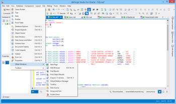 dbForge Studio for Oracle screenshot 10