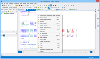 dbForge Studio for Oracle screenshot 7