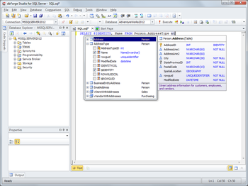 dbForge Studio for SQL Server screenshot