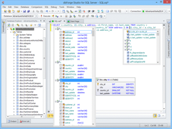 dbForge Studio for SQL Server screenshot 2