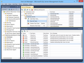 dbForge Unit Test for SQL Server screenshot 4