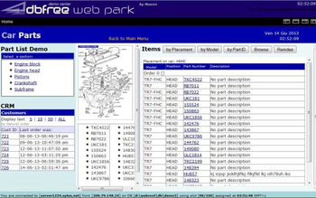 DBFree NSR screenshot 2