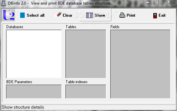 DBinfo screenshot