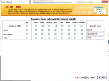 dbQwikSite screenshot 9