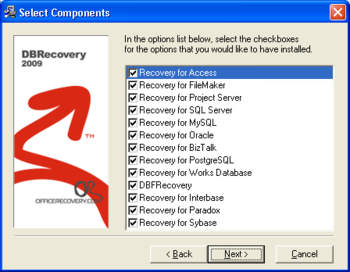 DBRecovery screenshot 3