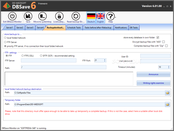 DBSave screenshot 3