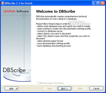 DBScribe for Oracle screenshot 3