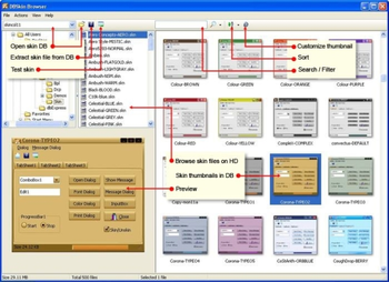 DBSkin Browser screenshot