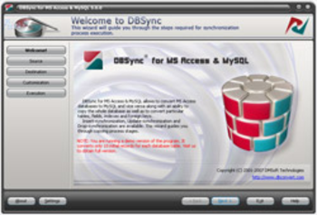 DBSync for Access & MySQL screenshot 3
