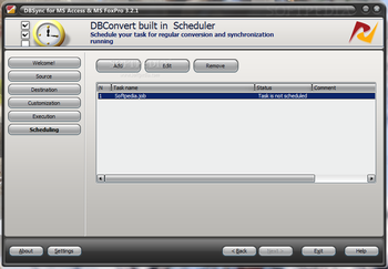 DBSync for MS Access & MS FoxPro screenshot 8