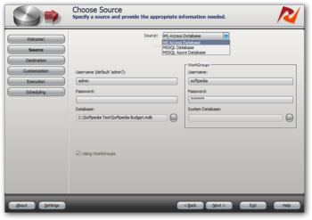 DBSync for MS Access & MS SQL screenshot 2
