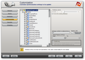 DBSync for MS Access & MS SQL screenshot 4