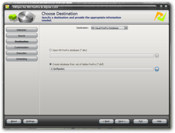 DBSync for MS FoxPro & SQLite screenshot 2