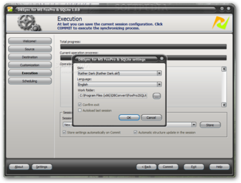DBSync for MS FoxPro & SQLite screenshot 6