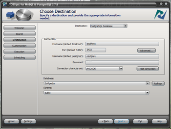 DBSync for MySQL & PostgreSQL screenshot 2