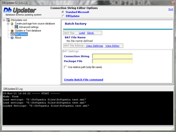 DbUpdater32 screenshot 3