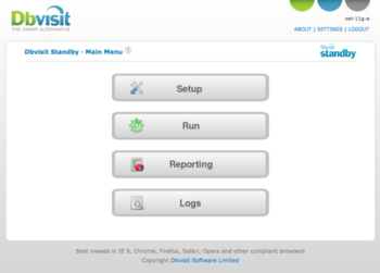 Dbvisit Standby screenshot