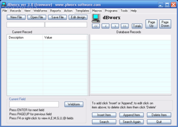 dBworx screenshot