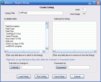 dBworx screenshot 3