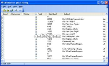 DBXTriever screenshot 3