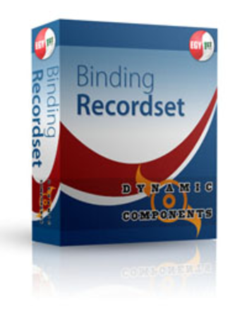 DC Binding Recordset screenshot
