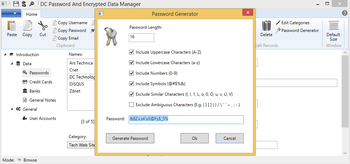 DC Password And Encrypted Data Manager screenshot 4