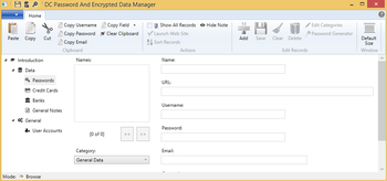 DC Password And Encrypted Data Manager screenshot 5