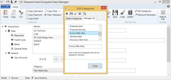 DC Password And Encrypted Data Manager screenshot 7