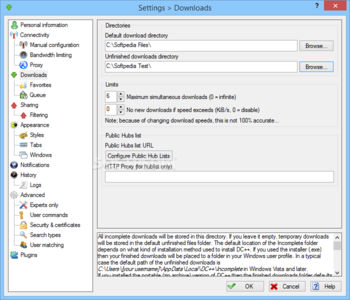 DC++ Portable screenshot 10