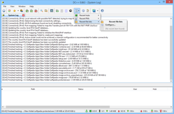 DC++ Portable screenshot 6