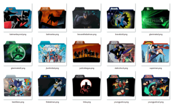 DC Shows Folder Icon Pack screenshot