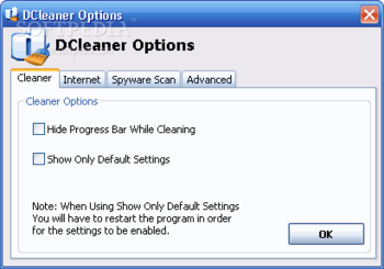 DCleaner screenshot 2