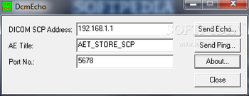 DcmEcho screenshot