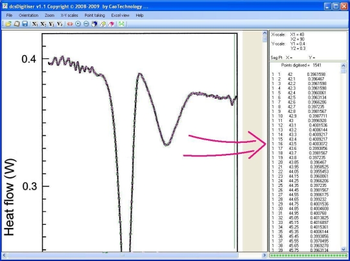 dcsDigitiser Graph Digitizer screenshot