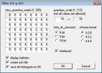 DCT-Q-IDCT screenshot