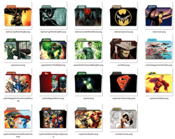 DCUAOM Folder Icon Pack screenshot