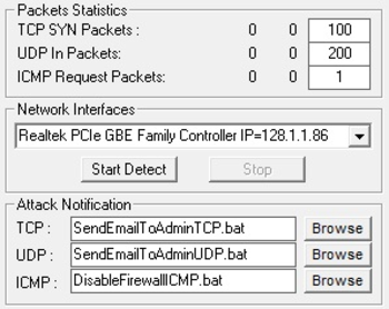 DDOS Detector screenshot