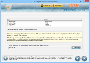 DDR - Digital Picture Recovery screenshot 2