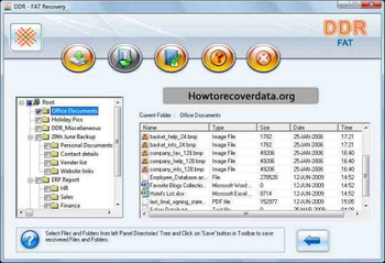 DDR - FAT Recovery screenshot