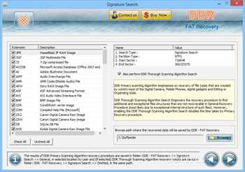 DDR - FAT Recovery screenshot 3