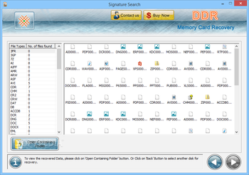 DDR - Memory Card Recovery screenshot 5