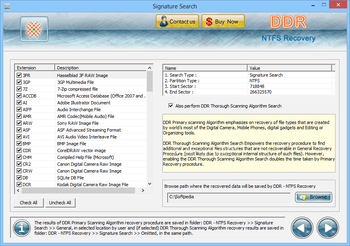 DDR - NTFS Recovery screenshot 4