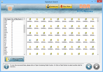 DDR - NTFS Recovery screenshot 5