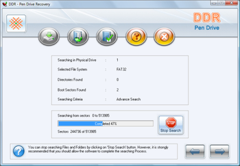 DDR Recovery Pen Drive screenshot